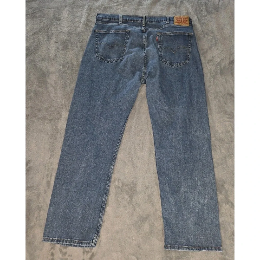 Levis 505 Jeans Mens 40x32 Measures 38x30 Blue Straight‎ Leg